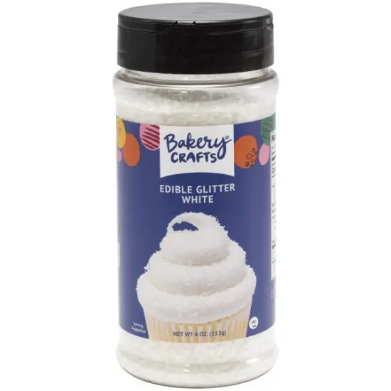 White Edible Glitter {1}