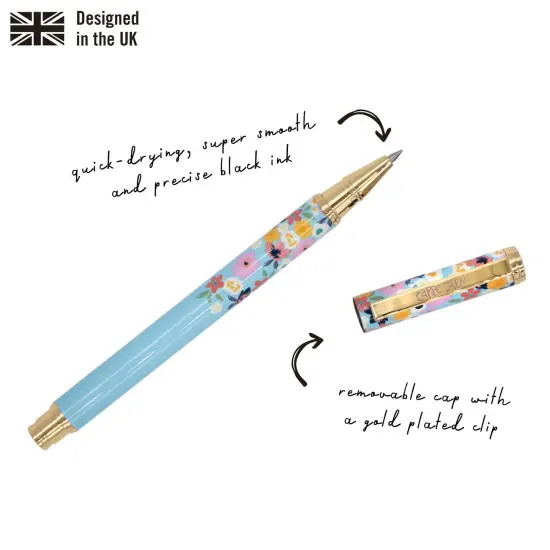 Metal Gel Pen - Ditzy Floral - Pack 6 {4}