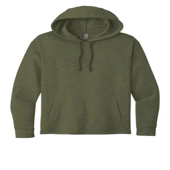 Next Level&reg; Unisex Malibu Pullover Hoodie Heather military gre {1}