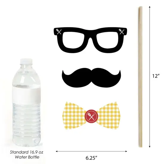 Big Dot of Happiness Family Reunion - Photo Booth Props Kit - 20 Count {6}