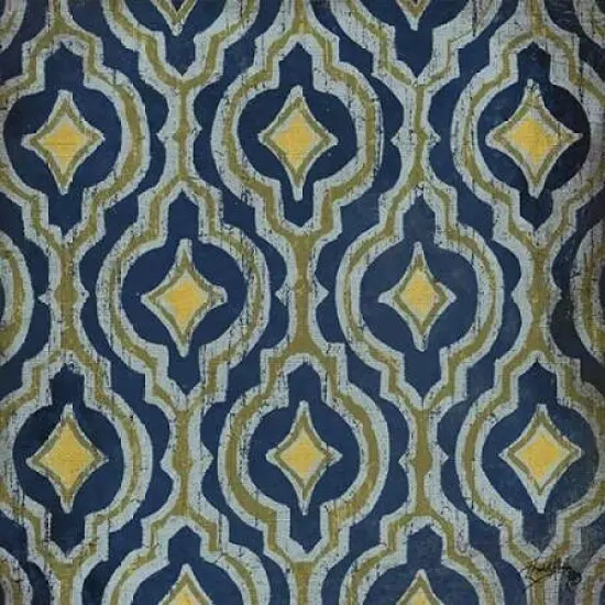 Olive and Indigo Modele II Poster Print by Elizabeth Medley - Item # VARPDX9734HH {1}