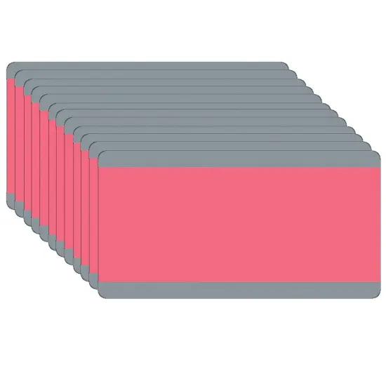 Big Reading Guide, 3-3/4" x 7-1/4", Rose, Pack of 12 {1}