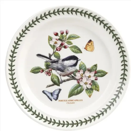 Portmeirion Botanic Garden Birds Collection Dinner Plates | Set of 6 Plates {4}
