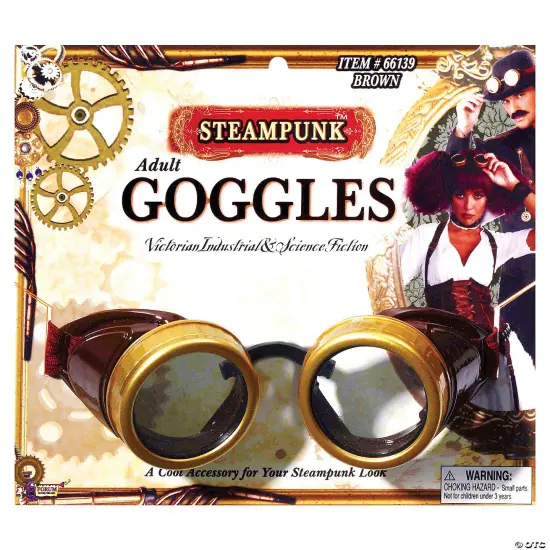 Adults Steampunk Goggles - 1 Pc. {1}