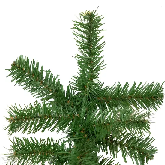 Northlight 9' x 12" Dorchester Pine Artificial Christmas Garland, Unlit Green {4}