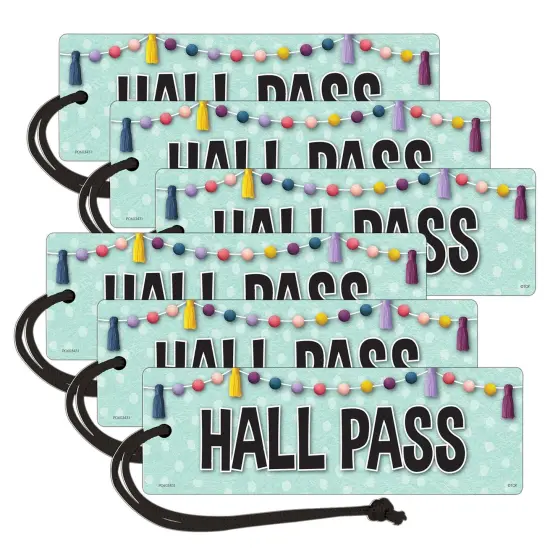 Oh Happy Day Magnetic Hall Pass, Pack of 6 {1}