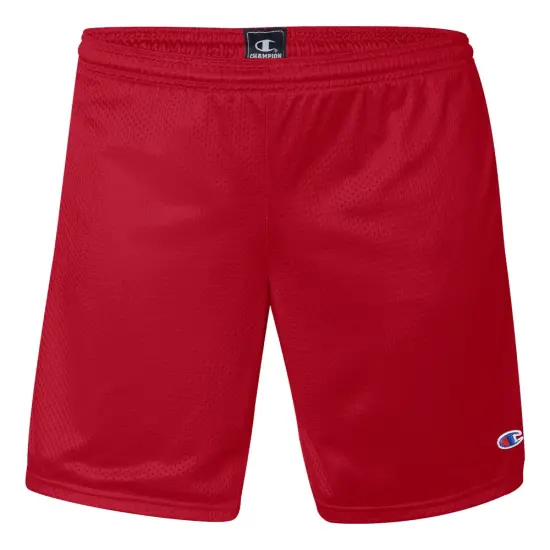 Champion&reg; Polyester Mesh Shorts with Pockets Navy {7}