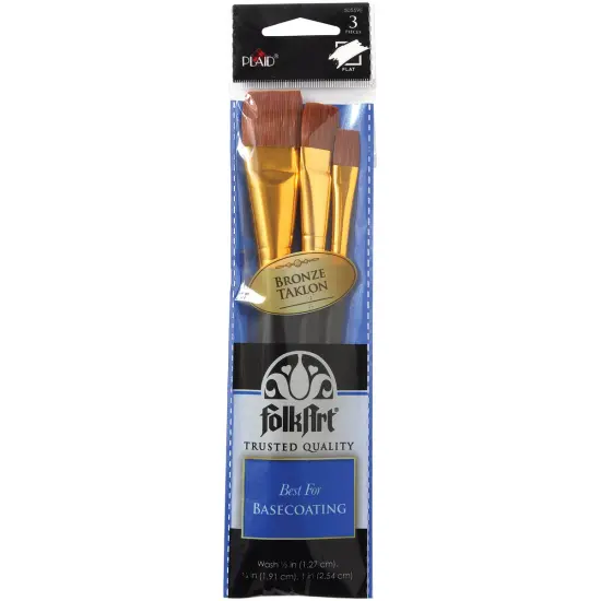 FolkArt Premium Contour Brush Set 3/Pkg {1}