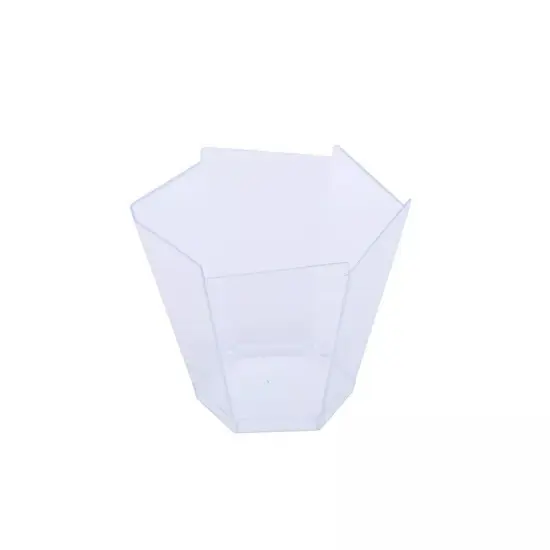 12 pk Plastic 3 oz CLEAR Mini DESSERT CUPS {4}