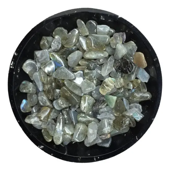 Labradorite Tiny Crystal Chips &ndash; Size L1 {1}
