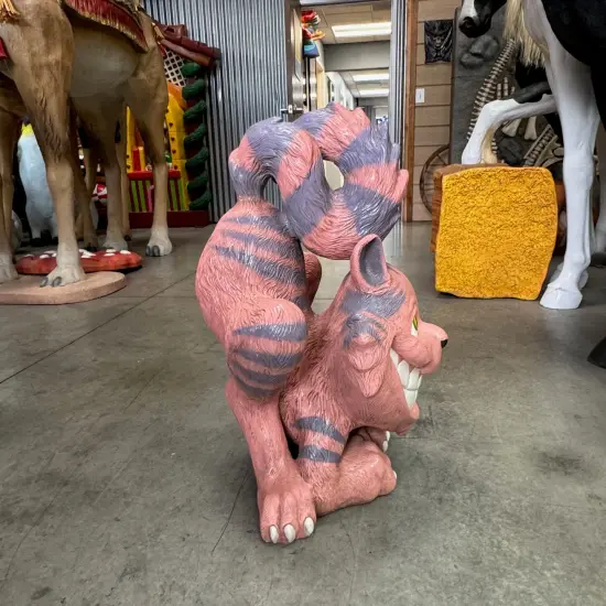 Cheshire Cat Life Size Statue {5}