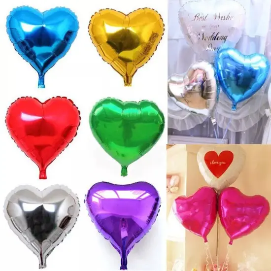 6 PCS Love Heart Helium Balloons {4}