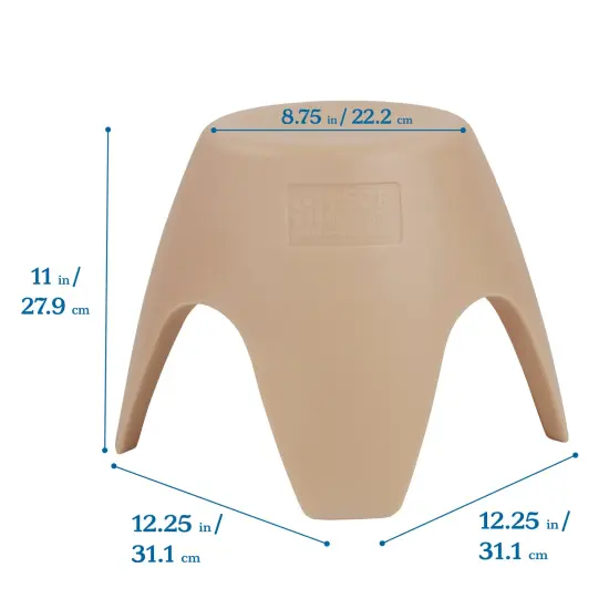 Ayana Stool Set, Flexible Seating, 4-Pack Sand {2}