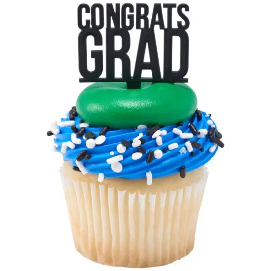 DecoPac Graduation Fusion Mix Sprinkles 26 oz. handheld container {5}