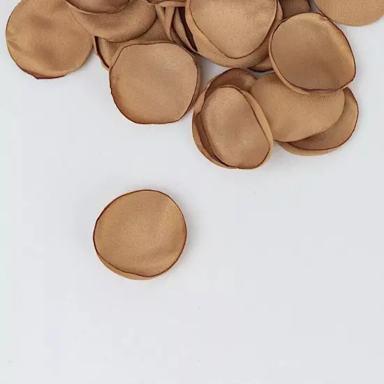 400 GOLD Silk Rose Petals Matte Artificial Flowers Table CONFETTI {6}
