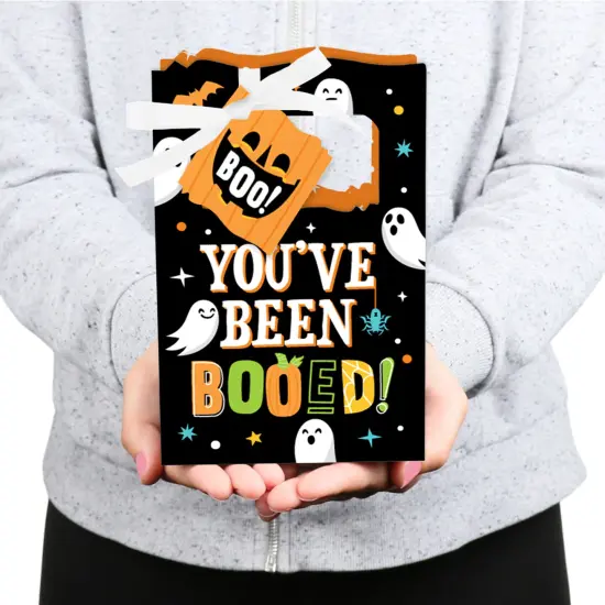 Big Dot of Happiness You've Been Booed - Ghost Halloween Party Favor Boxes - Set of 12 {6}