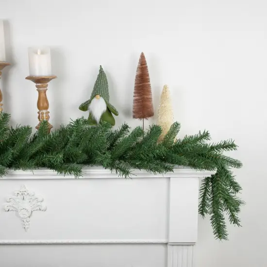 Northlight 9' x 10" Green Sierra Noble Fir Artificial Christmas Garland, Unlit {4}