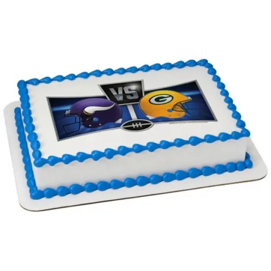 NFL Match-Up Football Edible Image PhotoCake {1}