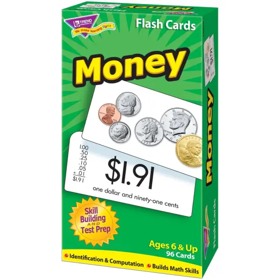 Money Skill Drill Flash Cards, 3 Packs {3}