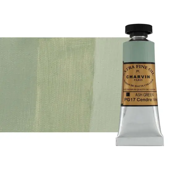 Charvin Extra Fine Oil Paints Ash Green - 60, 120, 150 {2}