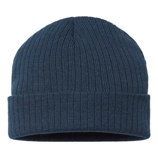 Atlantis Headwear&reg; Sustainable Rib Cuffed Beanie light blue {6}