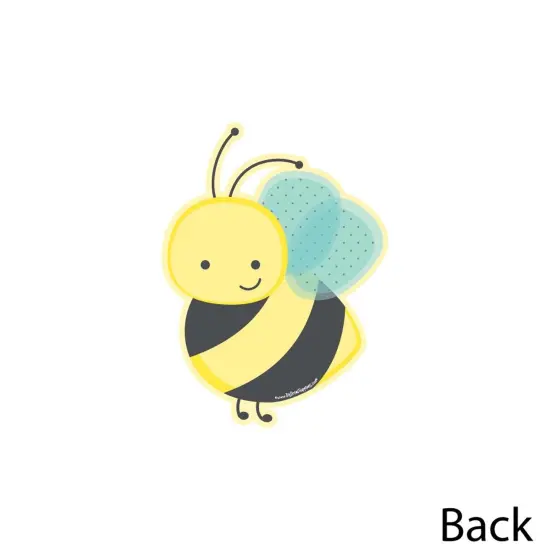 Big Dot of Happiness Honey Bee - Decorations DIY Baby Shower or Birthday Party Essentials - Set of 20 {4}