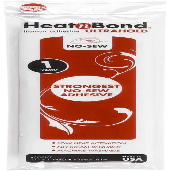 Multipack of 12 - HeatnBond Ultrahold Iron-On Adhesive-17"X36" {2}