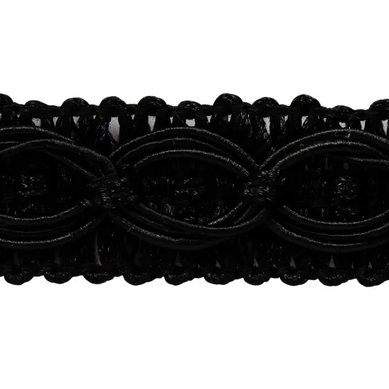 20 yards of Collette Woven Braid Circle Trim | 20 yard cut Chocolate {2}