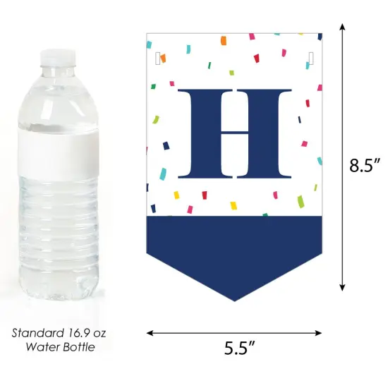 Big Dot of Happiness 70th Birthday - Cheerful Happy Birthday - Seventieth Birthday Party Bunting Banner - Birthday Party Decorations - Happy Birthday {4}