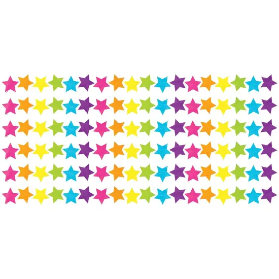 Brights 4Ever Stars Die-Cut Border Trim, 35 Feet Per Pack, 6 Packs {1}