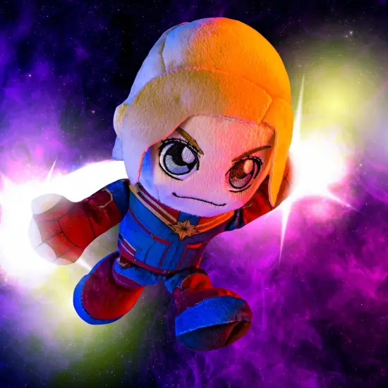 Bleacher Creatures Captain Marvel 8" Kuricha Sitting Plush {6}