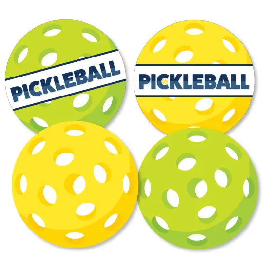 Big Dot of Happiness Let&rsquo;s Rally - Pickleball - Decorations DIY Birthday or Retirement Party Essentials - Set of 20 {3}