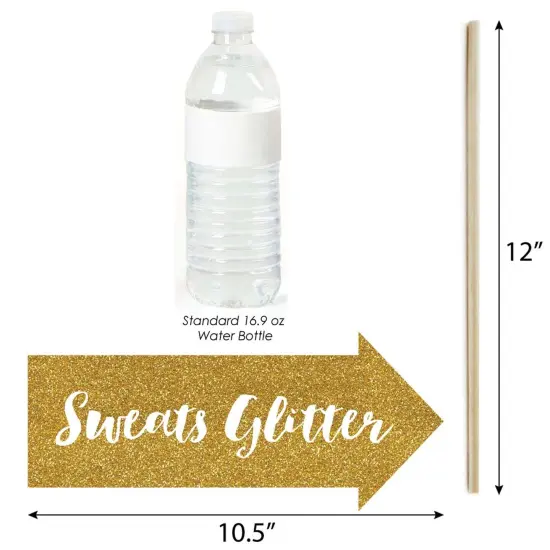 Big Dot of Happiness Funny Rainbow Unicorn - Magical Unicorn Baby Shower or Birthday Party Photo Booth Props Kit - 10 Piece {4}