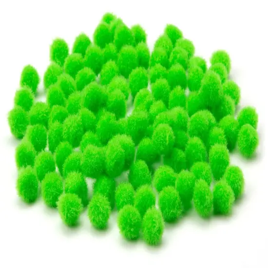 CousinDIY Pom-Poms 10mm 100/Pkg-Kelly Green {5}