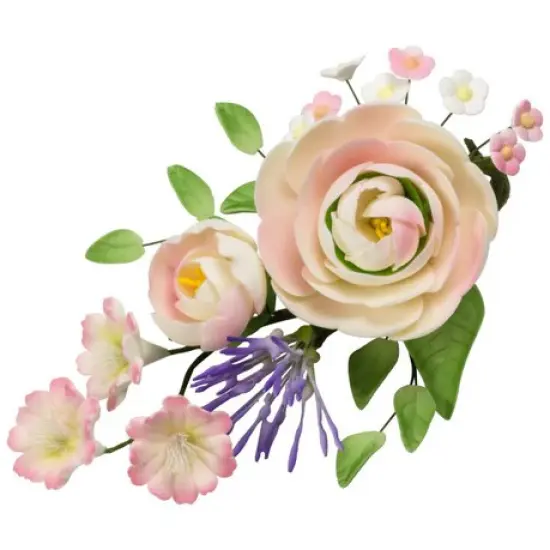 Morning Blush Gum Paste Sprays 6 pieces {1}