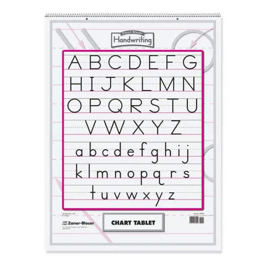 Chart Tablet, Manuscript Cvr., 2" Ruled 24" x 32", 30 Sheets {1}