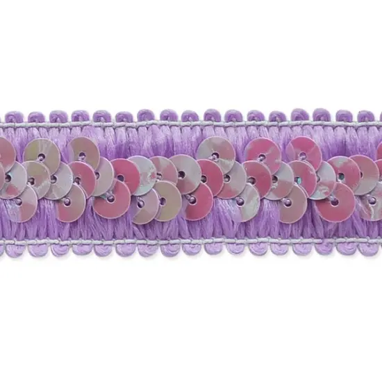 20 yards of Darcey Sequin Stretch Trim | 20 yard cut Lavender {1}