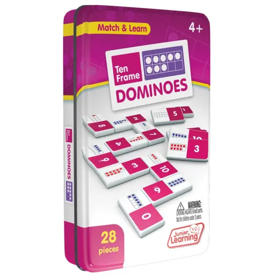 Ten Frames Dominoes, 2 Sets {2}