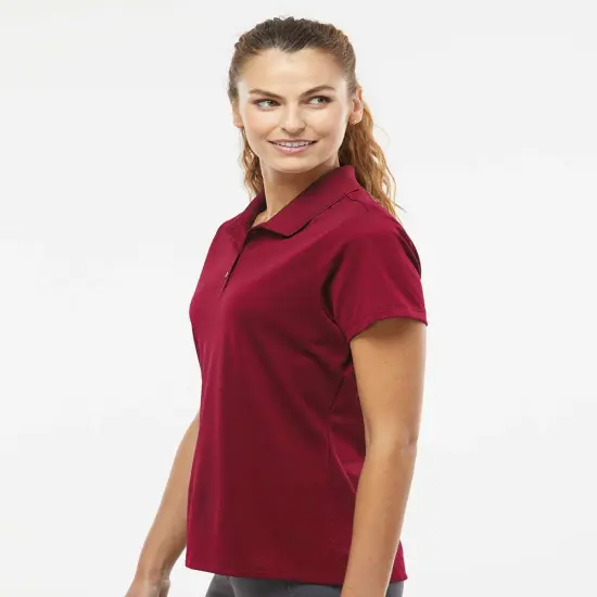 Adidas&reg; Women's Basic Sport Polo Black {4}