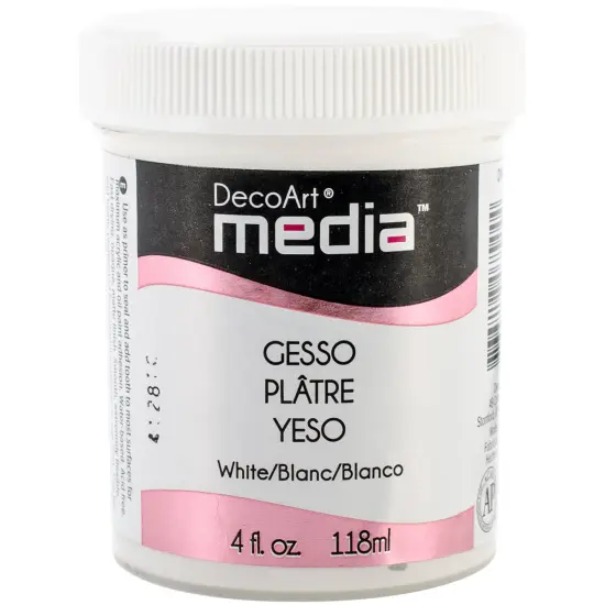 DecoArt Media Gesso 4oz-White {2}