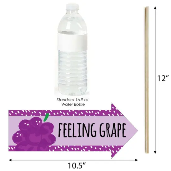 Big Dot of Happiness Funny Tutti Fruity - Frutti Summer Baby Shower or Birthday Party Photo Booth Props Kit - 10 Piece {4}