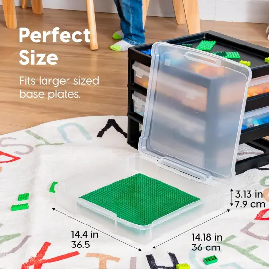 IRIS USA Plastic Scrapbook Storage Cart {4}