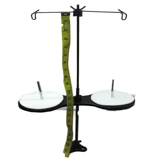 Kitcheniva All Metal Heavy Duty 2 Spool Thread Stand {2}