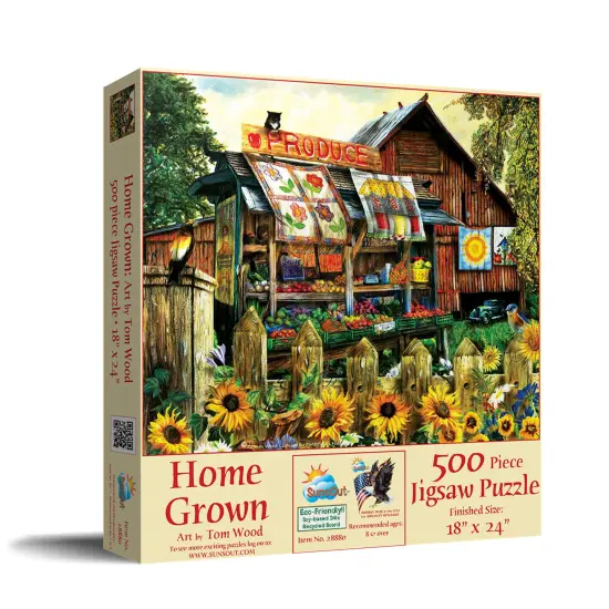 Sunsout Home Grown 500 pc Jigsaw Puzzle 28880 {3}