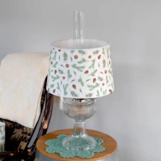 Aladdin Parchment Oil Lamp Shade, 12 inch Base Fitter {6}