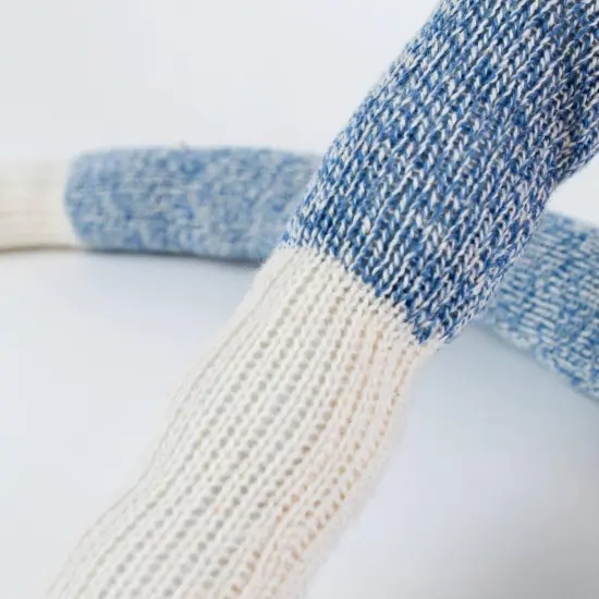 Lehman's Stuffed Monkey Rockford Red Heel Handmade 24 inch Blue {5}