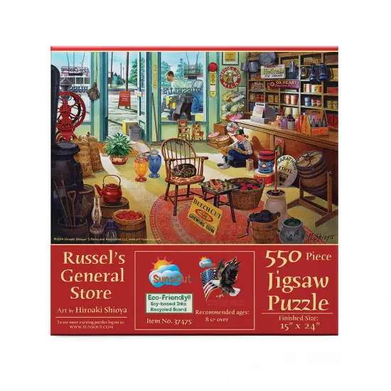 Sunsout Russel's General Store 550 pc Jigsaw Puzzle 37475 {4}