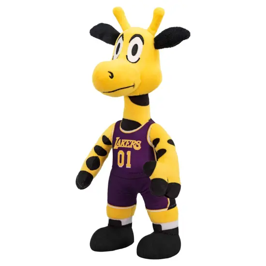 Bleacher Creatures Los Angeles Lakers Giraffe 10" Mascot Plush Figure {3}