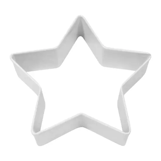 Star Cookie Cutter (White, 3.5") {1}