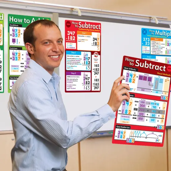 Basic Math Operations Learning Set {6}